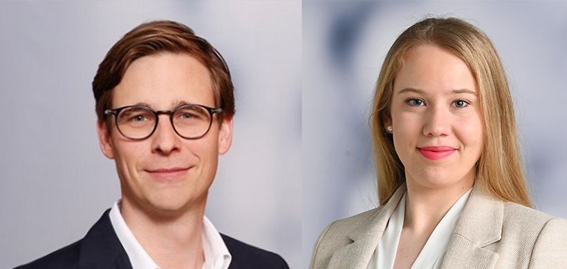 Lars Essers und Luisa Weber, Deloitte