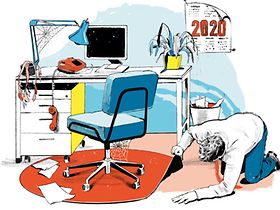 Leeres Büro