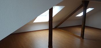 Leeres Dachgeschoss