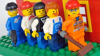 Lego Arbeiter