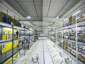 Leipzig_Lager von Amazon_Innenansicht