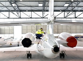 Luftfahrt Flugzeug Wartung Techniker Mechaniker