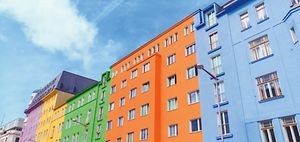 Mehrfamilienhaus Farben Sanierung