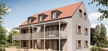 Mehrfamilienhaus Weißenhorn-Wallenhausen 3D-Druck Baustelle