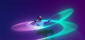 Mensch Interaktion digital Dynamik KI Daten Datenströme