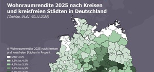 Geomap-Analyse: Wo sich Investments in Mietwohnungen rechnen