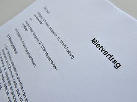 Mietvertrag