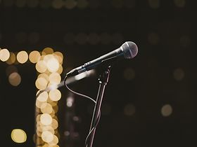 Mikrofon Bühne