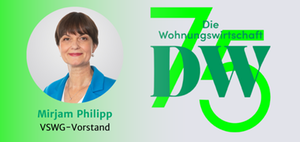 75 Jahre DW Die Wohnungswirtschaft: Interview Mirjam Philipp