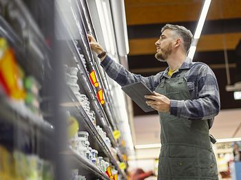 Mitarbeiter im Einzelhandel