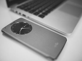Mobile Uhr