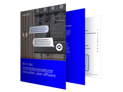 Mockup Whitepaper KI in der Immobilienverwaltung