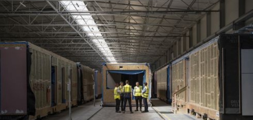 Modulare Elemente für nachhaltiges Bauen in Kalbach