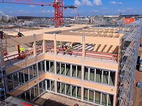 Modulbau Schule: Schule - Koeln - Ossendorf