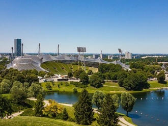 München Olympiapark Grünflächen