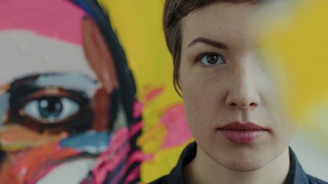 Nahaufnahme Frau Gesicht