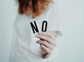 Nein Ablehnung Widerstand