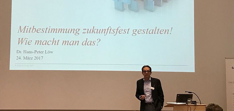 Netzwerktreffen Selbst-GmbH: Vortrag Hans-Peter Löw