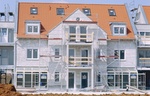 Neubau Mehrfamilienhaus mit Gerüst