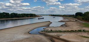 Niedrigwasser am Rhein bei Köln 2026