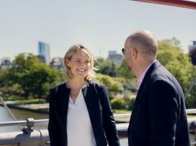 Norma Schöwe im Gespräch mit Reiner Straub