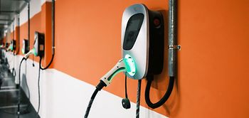 Parkhaus Parkplätze Ladesäule E-Mobilität