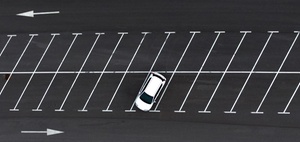 Nur eingeschränkte Räum- und Streupflicht auf Parkplätzen