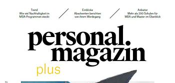 Personalmagazin plus MBA-Programme 2022/2023