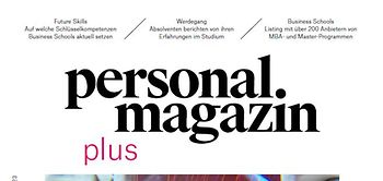 Personalmagazin plus MBA-Programme
