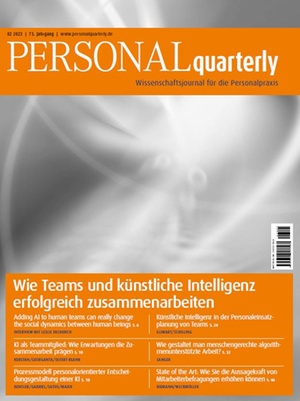 PERSONALquarterly 2/2023 Künstliche Intelligenz | PERSONALquarterly