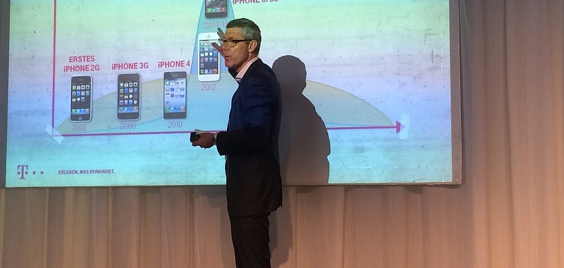 Peter Illek, Telekom, beim DGFP-Kongress 2016