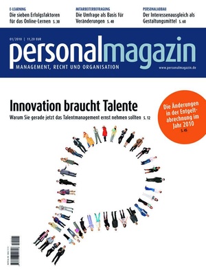 Personalmagazin, Ausgabe 1/2010 | Personalmagazin