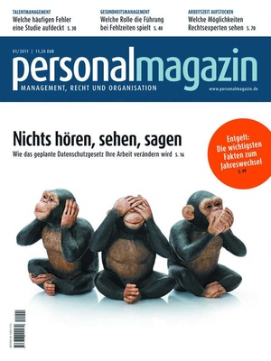 Personalmagazin Ausgabe 1/2011 | Personalmagazin