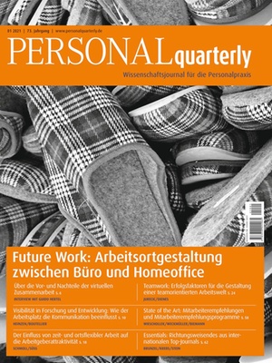 PERSONALquarterly 1/2021 Future Work | PERSONALquarterly