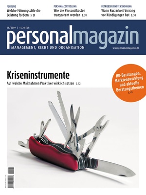 Personalmagazin Ausgabe 8/2009 | Personalmagazin