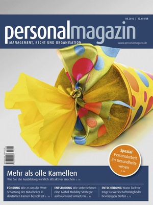 Personalmagazin Ausgabe 8/2015 | Personalmagazin