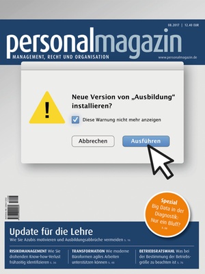 Personalmagazin 8/2017 | Personalmagazin