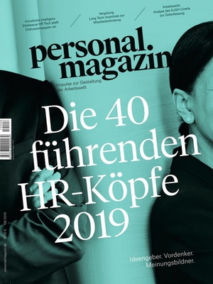 Personalmagazin Ausgabe 8/2019 40 Köpfe | Personalmagazin