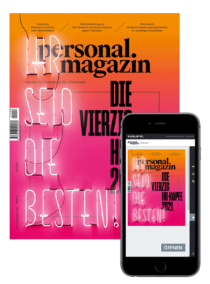 Personalmagazin Ausgabe 8/2021 | Personalmagazin