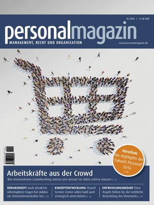 Personalmagazin 10/2016 | Personalmagazin