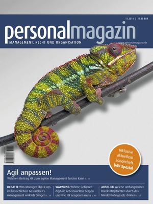 Personalmagazin Ausgabe 11/2014 | Personalmagazin