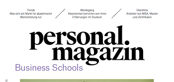 PM Business Schools 2025