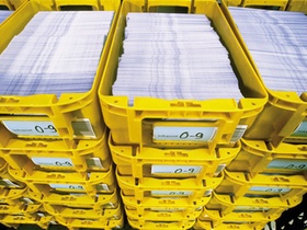 Postkisten mit Infopost