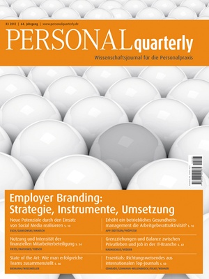 PERSONAL quarterly Ausgabe 3/2012 | PERSONALquarterly