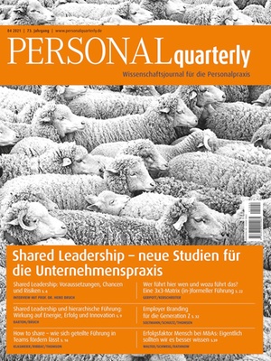 PERSONALquarterly 4/2021 Shared Leadership | PERSONALquarterly