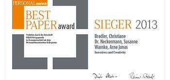 PQ Best Paper Award 2013