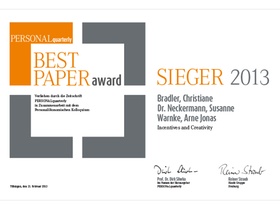 PQ Best Paper Award 2013