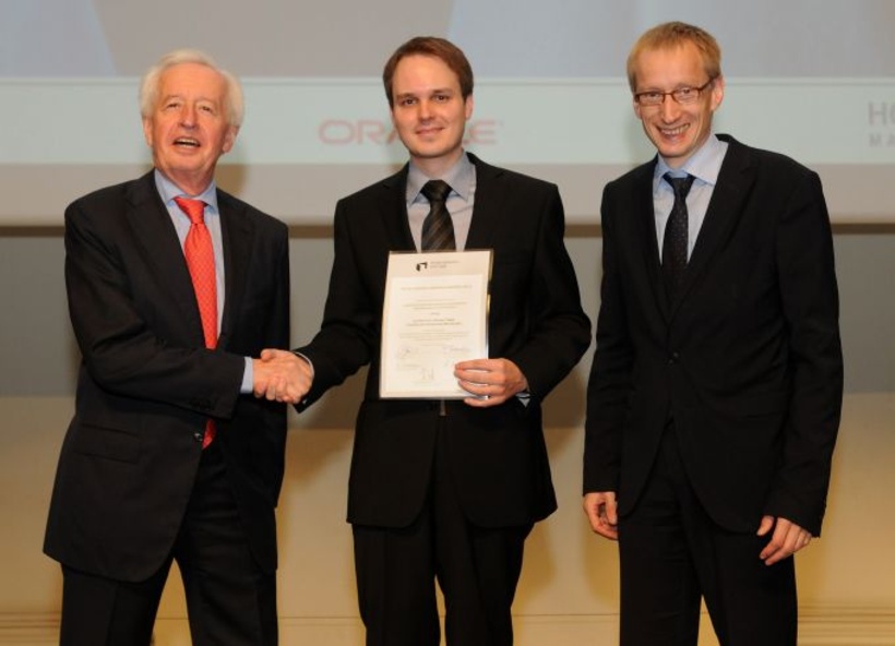 Übergabe des Péter-Horváth-Preises