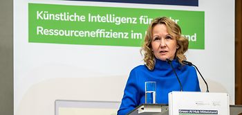 Pressekonferenz Steffi Lemke Green-AI Hub 2023