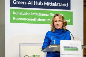 Pressekonferenz Steffi Lemke Green-AI Hub 2023